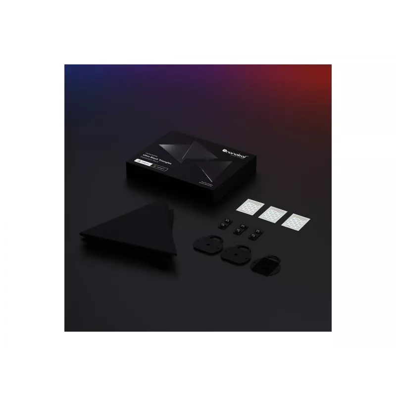 Älypaneeli Nanoleaf NL47-0101TW-3PK WLAN musta 3 kpl