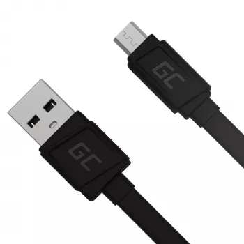 Mattalitteinen kaapeli - USB-A - Micro-USB