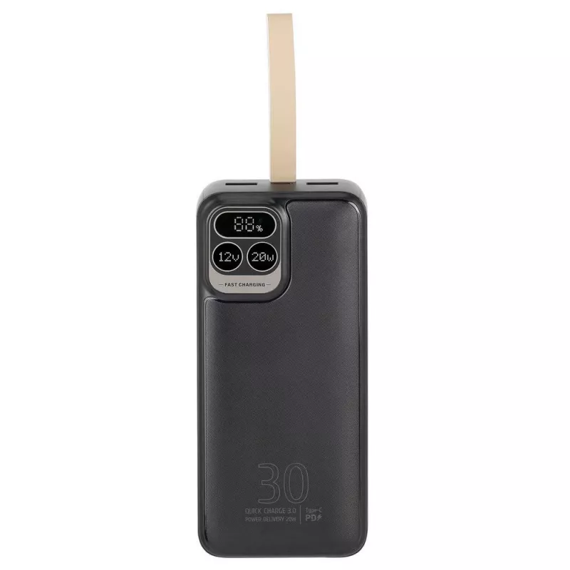 Rivacase VA2585 Varavirtalähde 30000 mAh 20W, musta