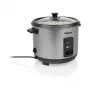 Riisinkeitin Tristar RK-6147 — 1,5 L, 500 W, musta/hopea