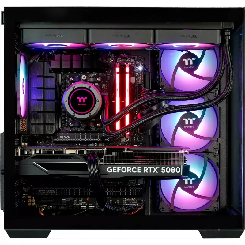 Thermaltake FTW RTX 5080 musta Intel Core i7 16 GB 1 TB SSD NVIDIA RTX 5080 Windows 11 Home 64-Bit