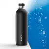 BRITA hiilihapotusvesipullo 650 ml, ruostumaton teräs, musta, konepesunkestävä