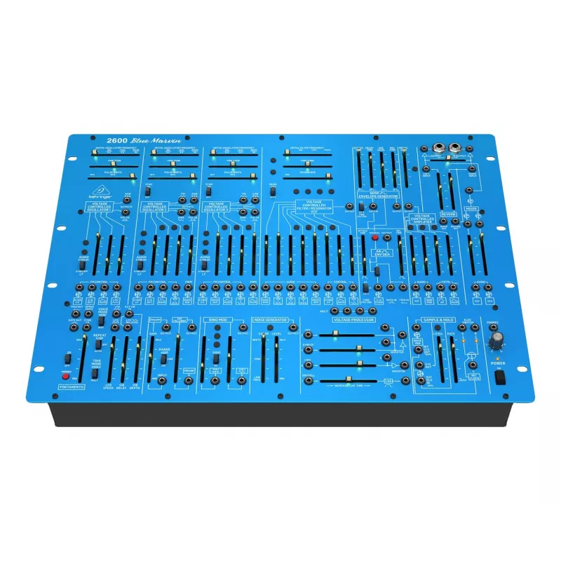 Analoginen syntetisaattori Behringer 2600 BLUE MARVIN 37 kosketinta semimodulaarinen
