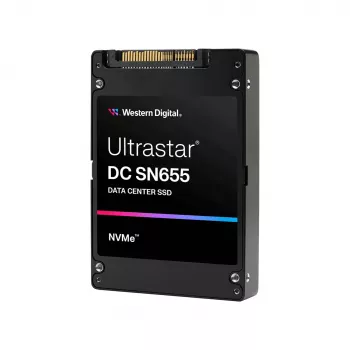 SSD-asema WESTERN DIGITAL Ultrastar DC SN655 7,68 TB and3 PCIe TLC ISE Dual Port