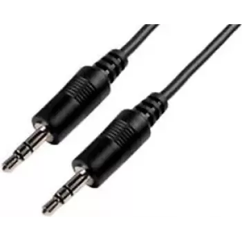 Audiokaapeli e+p B 111/2 2,5 m 3,5 mm musta