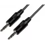 Audiokaapeli e+p B 111/2 2,5 m 3,5 mm musta
