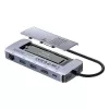 UNITEK aktiivinen USB-C-keskitin 10GBPS, M.2, HDMI, PD 100W