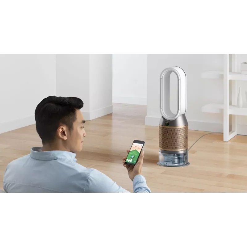Ilmanpuhdistin Dyson Purifier Humidify + Cool De-Nox 62.4 dB 45 W kulta valkoinen