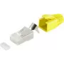 Jatkoliitin RJ45 ShiverPeaks BS72067-Y keltainen