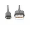 Assmann USB 2.0 -liitäntäkaapeli. tyyppi A - Micro B M/M. 1,0 m. USB 2.0 -yhteensopiva. UL. bl (AK-300110-010-S)