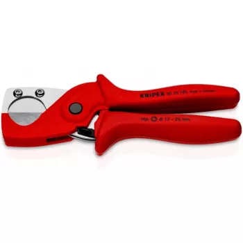 Knipex 90 25 185 - putkileikkuri - ruostumaton teräs - muovi - punainen - 1,2 cm - 18,5 cm (90 25 185)