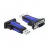 Sarjakaapeli DeLOCK 66280 USB Type-A DB-9 0,8 m musta