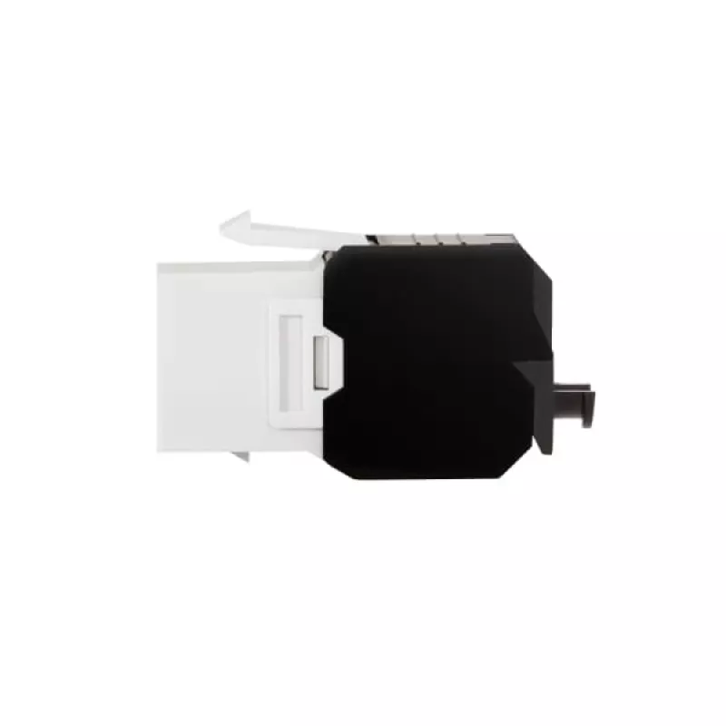 LogiLink NK4066 Keystone-moduuli litteä musta valkoinen RJ-45