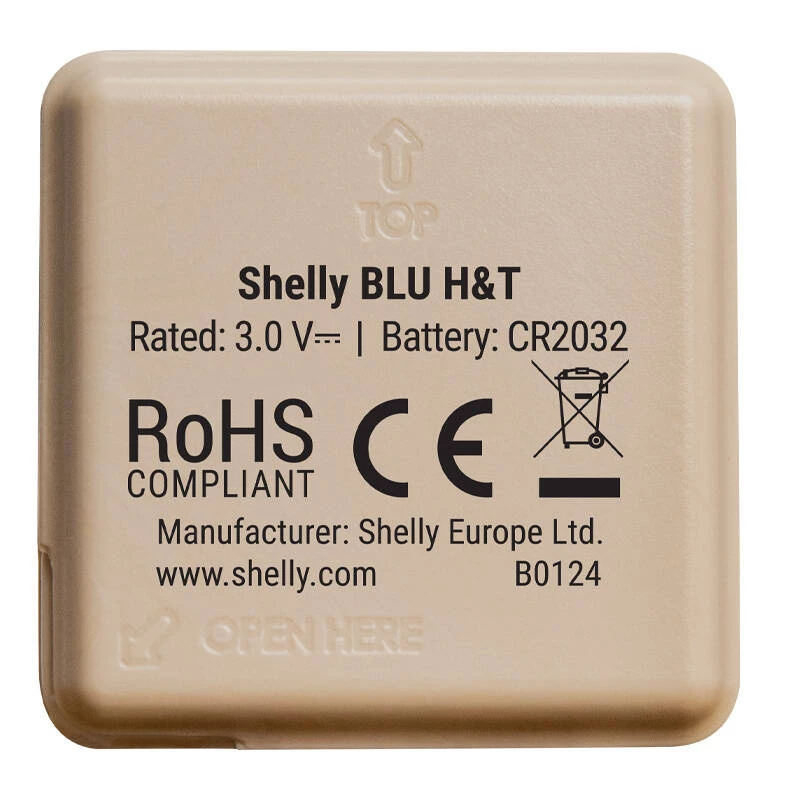 Shelly BLU H&T lämpötila- ja kosteusanturi (Mocha)