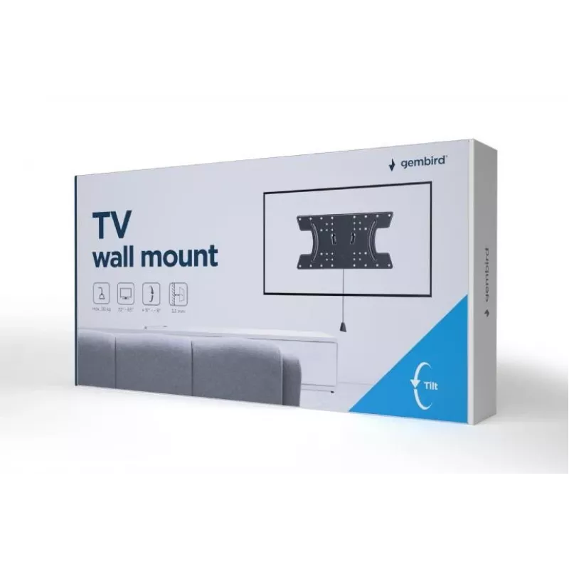 TV-teline seinäteline 32-65/WM-65T-02 GEMBIRD