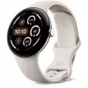 Google Pixel Watch 3 45 mm Wi-Fi älykello, kiillotettu hopea (Porcelain)