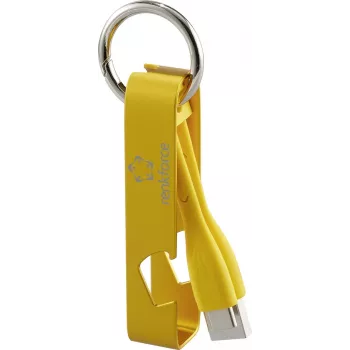 Renkforce RF-6721080 USB-kaapeli keltainen