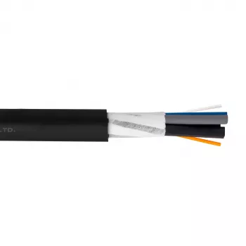 Akyga AK-SC-E12 sähköauton latauskaapeli 5 x 6 mm² + 2 x 0,75 mm², kolmivaiheinen, 32 A, 450/750 V, metritavara