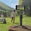 DJI Osmo Mobile 6 moottoroitu käsikäyttöinen kameran vakain, musta