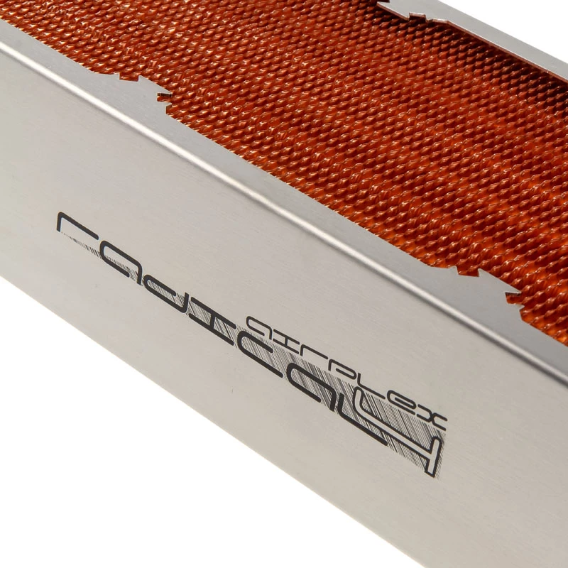 Jäähdytin Aqua-Computer airplex radical 4/360 — alumiini/kupari/ruostumaton teräs, 400×140×73 mm