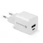 Seinänturi everActive SC-330Q 1x USB-A ja 1x USB-C liitännöillä, 20W, valkoinen