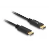 DeLOCK USB Type-C -latauskaapeli 15 cm PD 5 A E-markerilla