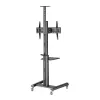 SBOX-asennusvarsi FS-446-2 37–70 tuuman televisioille, 70 kg kantavuus, VESA 600x400