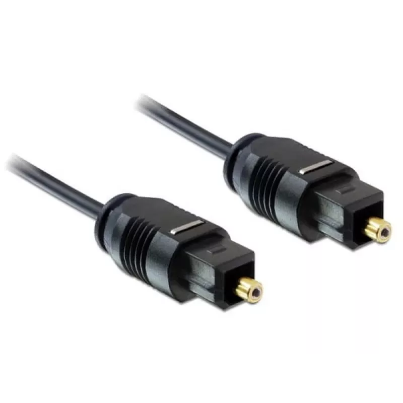 Toslink-audiokaapeli DeLOCK 82879 1 m musta