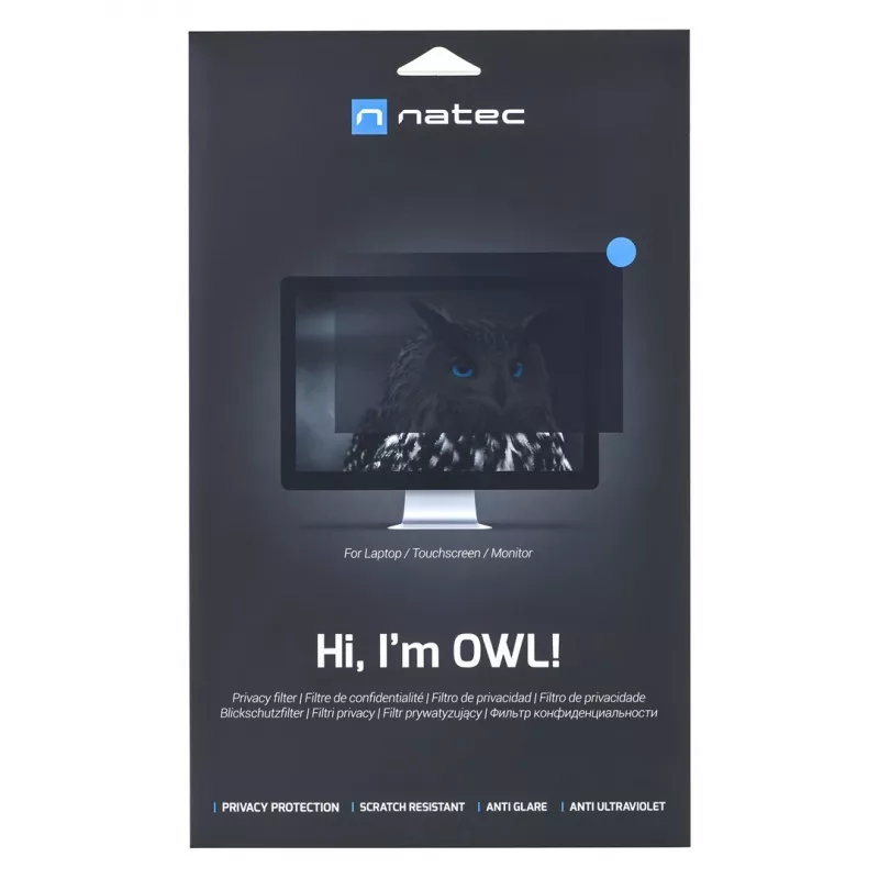 NATEC Owl kehyksetön näytönsuojakalvo 54,6 cm (21,5