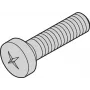 SCHROFF SCHRAUBE POSIPAN M4X10MM (100 kpl) - telinevaruste (21100513)