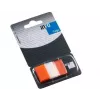 Paperi-indeksi Global Notes, 25x43 mm, oranssi, muovi (1x50) 0718-205