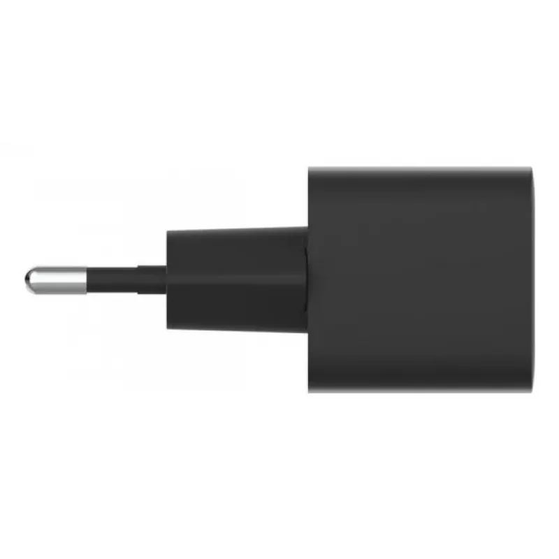 USB-C-laturi Belkin BOOSTCHARGE 25W Power Delivery musta – nopea USB‑C PD 25W seinälaturi