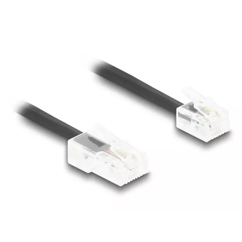 Puhelinkaapeli DeLOCK 88479 2 m musta RJ-11 RJ-45