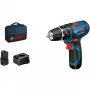 Bosch GSB 12V-15 Professional 1300 kierr./min musta, sininen
