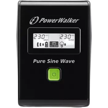 PowerWalker VI 600 SW FR UPS 600 VA 2 AC-lähtöä Line-Interactive (VI 600 SW FR)