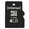 Muistikortti Intenso 4 GB MicroSDHC Class 4 3403450