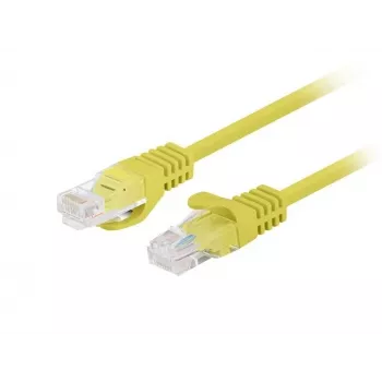 Lanberg PCU6-20CC-0150-Y Cat.6 UTP -patch-kaapeli, 1,5 m, keltainen, 10 kpl:n pakkaus