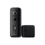 Seinäasennettava Xiaomi 3S musta IP65 2-way Audio langallinen & langaton Wi‑Fi 2.4 GHz paristo/DC 5V