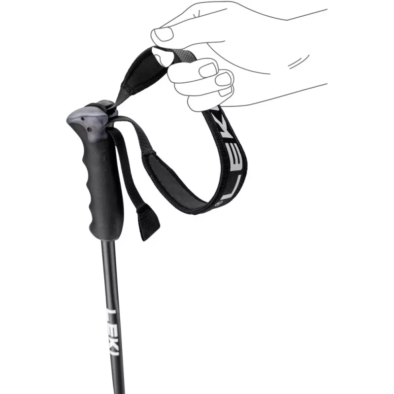 Suksisauva LEKI Neolite AIRFOIL 135 cm alumiini antrasiitti