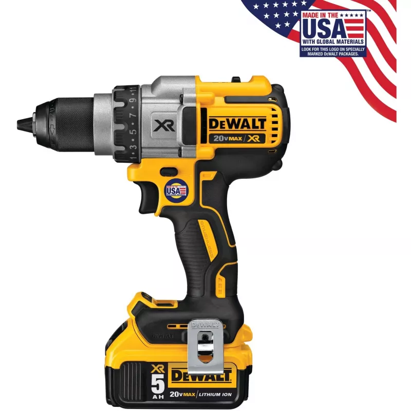 DeWALT DCD991P2 musta, harmaa, keltainen 2000 kierr./min