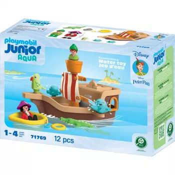 Figuurisarja JUNIOR & Disney merirosvolaiva Peter Panista