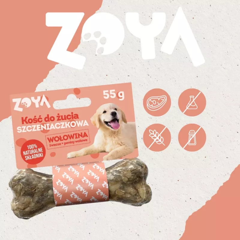ZOYA Puruluu pentu nauta - koiran herkku - 55 g