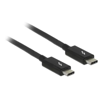 Thunderbolt-kaapeli DeLOCK 84845 1 m 20 Gbit/s musta