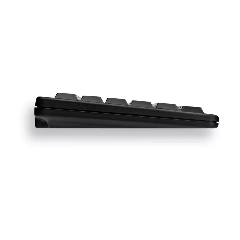 CHERRY Compact, yhdistelmä (USB + PS/2), DE näppäimistö toimisto USB + PS/2 QWERTY musta