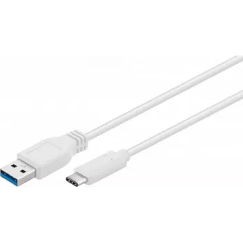Wentronic Goobay USB 3.0 SuperSpeed -kaapeli > USB-C™, 0,2 m - USB 3.0 -pistoke (tyyppi A) > USB-C-pistoke (67189)