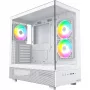 Montech XR Midi-Tower, Tempered Glass – valkoinen