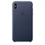 Apple nahkakotelo MRWU2ZM/A iPhone XS Max Midnight alkuperäissinetti
