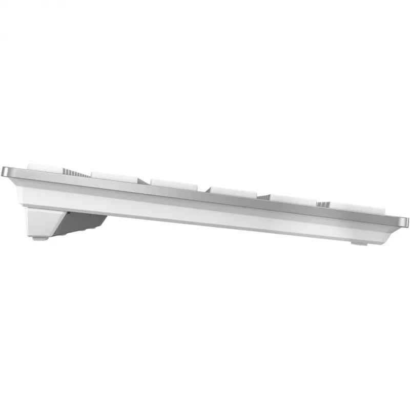 CHERRY DW 9100 SLIM -näppäimistö hiiri sisältyy yleiskäyttöön RF langaton + Bluetooth QWERTZ saksa hopea
