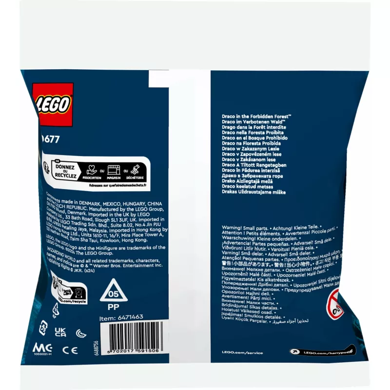 Rakennuslelu LEGO Harry Potter setti malli 30677 – Draco Kielletyssä metsässä minifiguurikohtaus