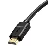 Baseus 2x HDMI 2.0 4K 60Hz kaapeli, 3D, HDR, 18 Gbit/s, 5 m (musta)